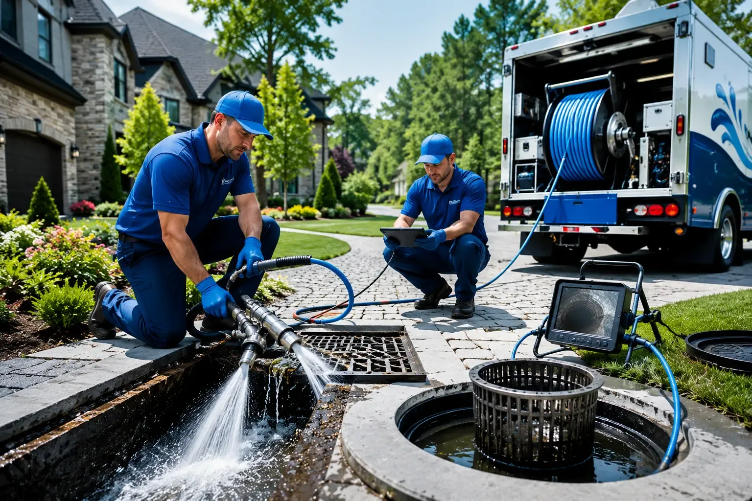 Local outdoor drain cleaning professionals in Marathon, IA